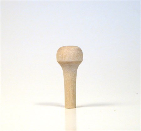 Hängareknopp björk 16 x 38 mm