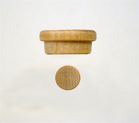 Täckplugg björk tapp 14 mm plan