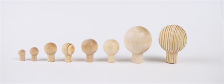 Kula björk 8 mm diam. med tapp