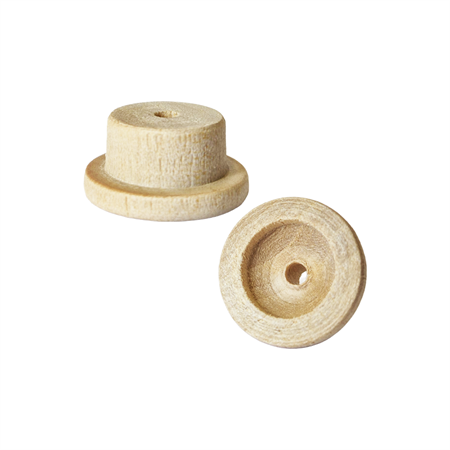 Hatt 19 mm diam med hål .