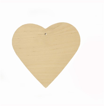 Hjärta 155 mm med hål för band
