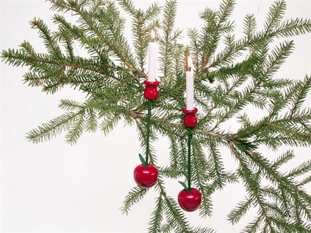 Granljushållare äpple röd