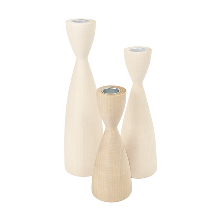 Ljusstake natur 150 mm