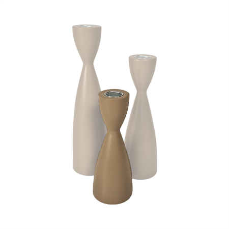 Ljusstake brun 150 mm