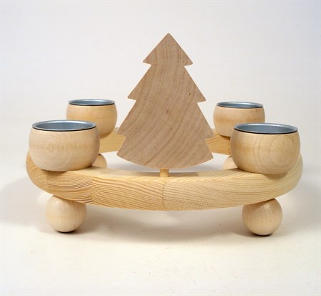 Gran natur till bordskrans