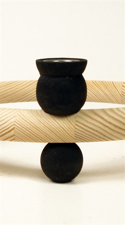 Bordskrans stor svart bets