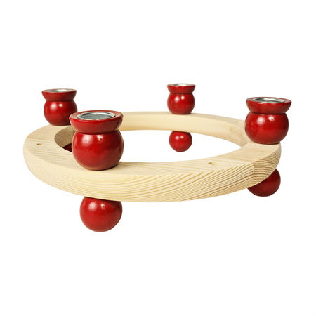 Bordskrans  230 mm röd lack