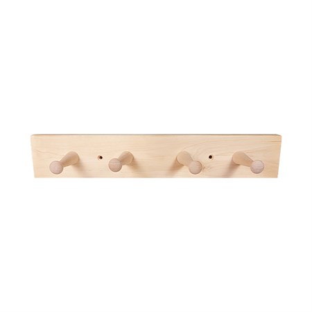 Knoppbräda trävit 4 knoppar