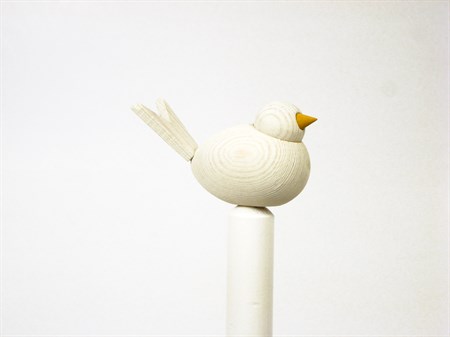 Fågel  till hållare antikvit