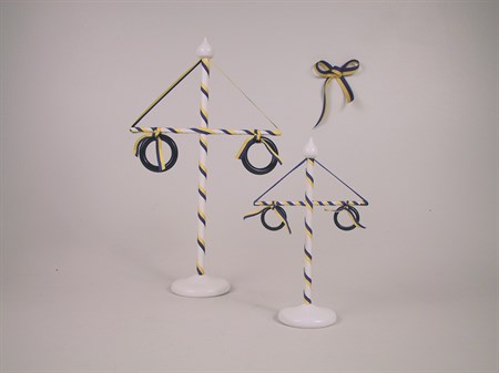 Midsommarstång 220 mm vit