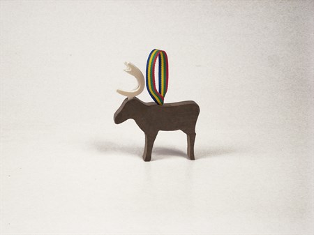 Ren varmgrå,  hängande med ban