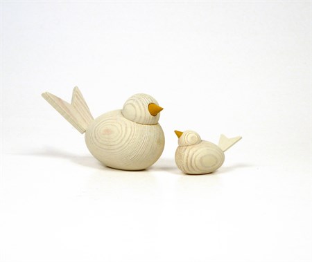 Fågel stor antikvit bets