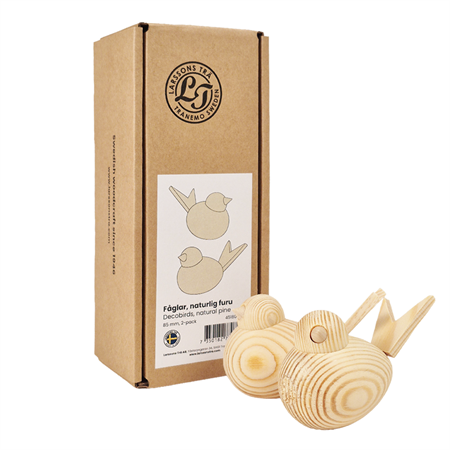 Fågel stor natur 2-pack
