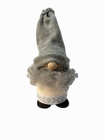 Tomtefar 'Tony' grå/vit