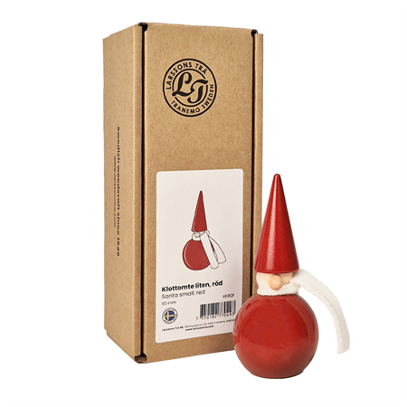Klot-tomte liten röd, fp